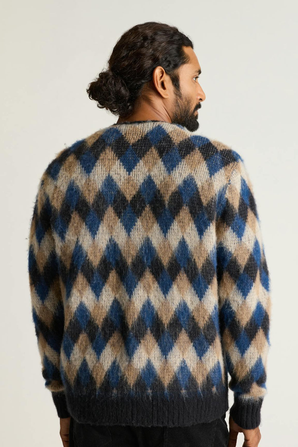 Italian Brushed Wool Cardigan / Bonobos For Sale