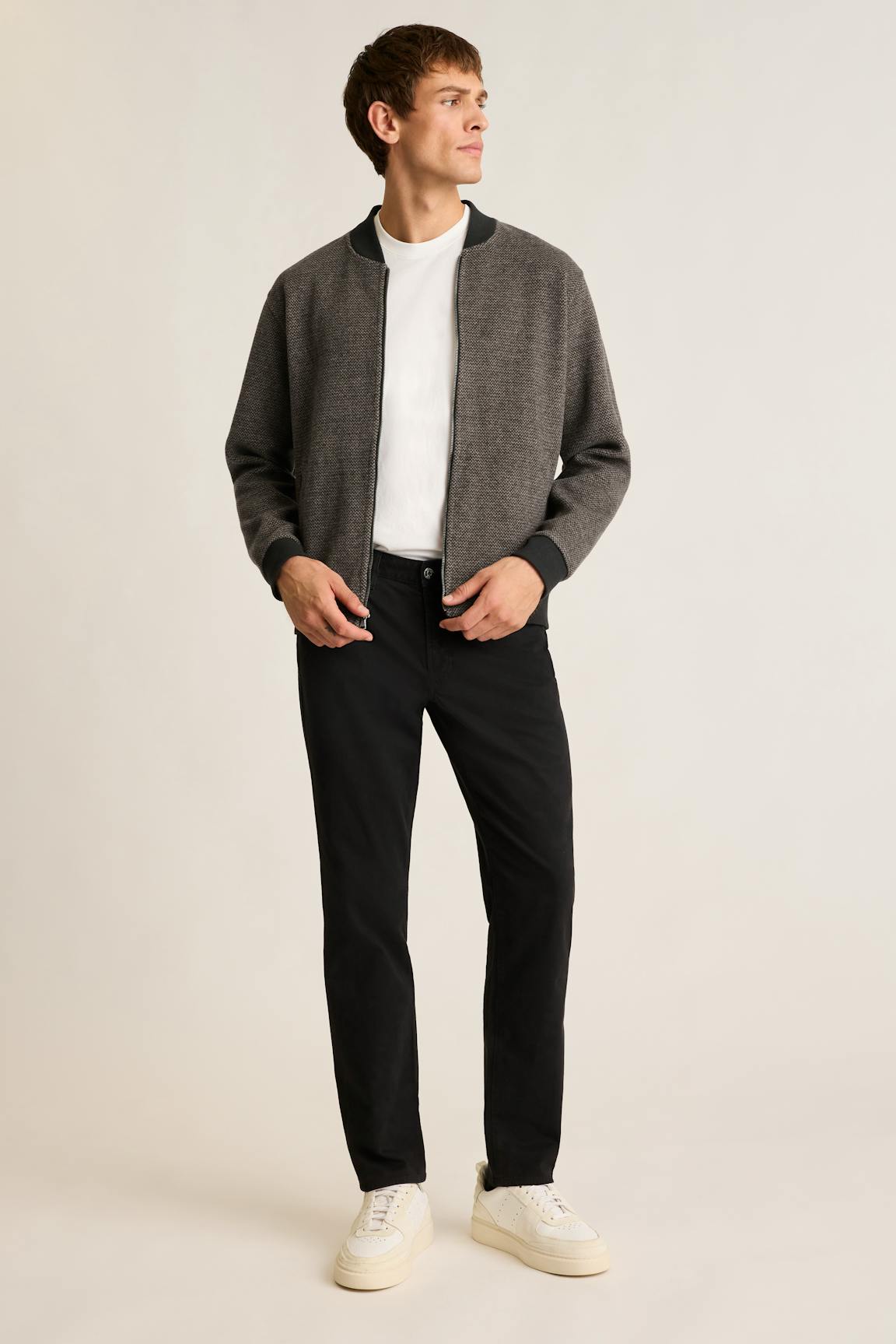 Wool Blend Sweater Bomber / Bonobos