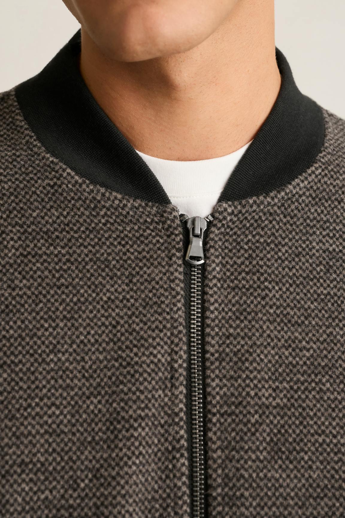 Wool Blend Sweater Bomber / Bonobos