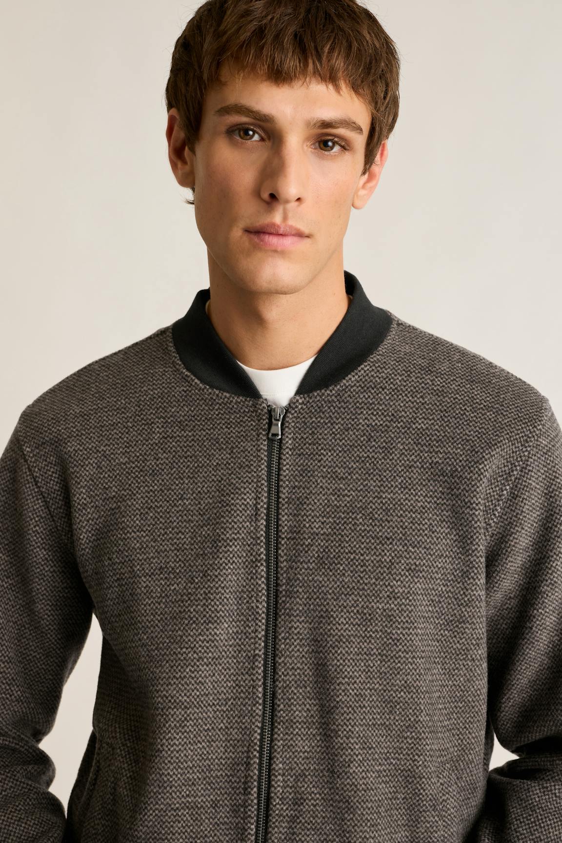 Wool Blend Sweater Bomber / Bonobos