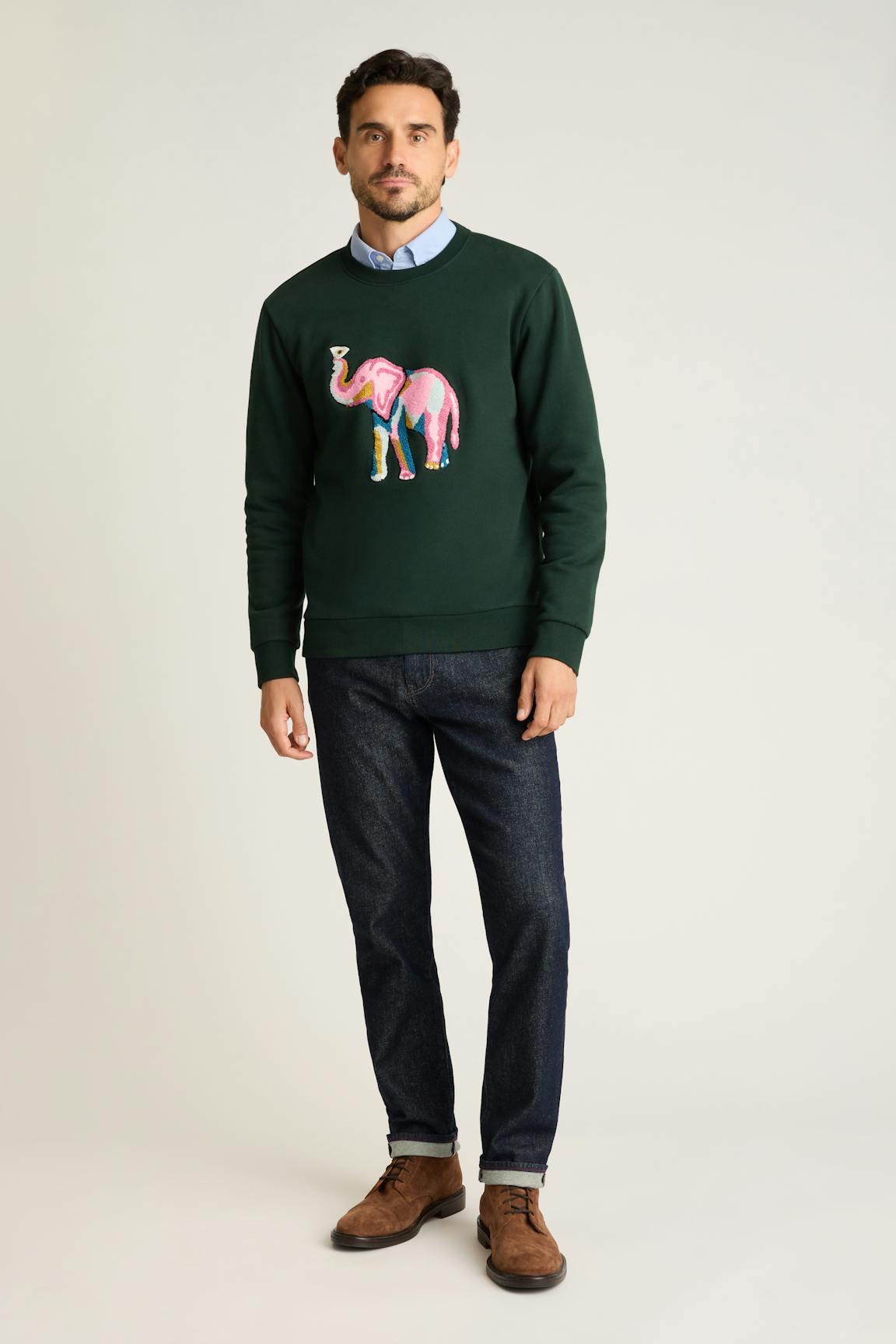 Critter Supersoft Fleece Crew / Bonobos On Sale