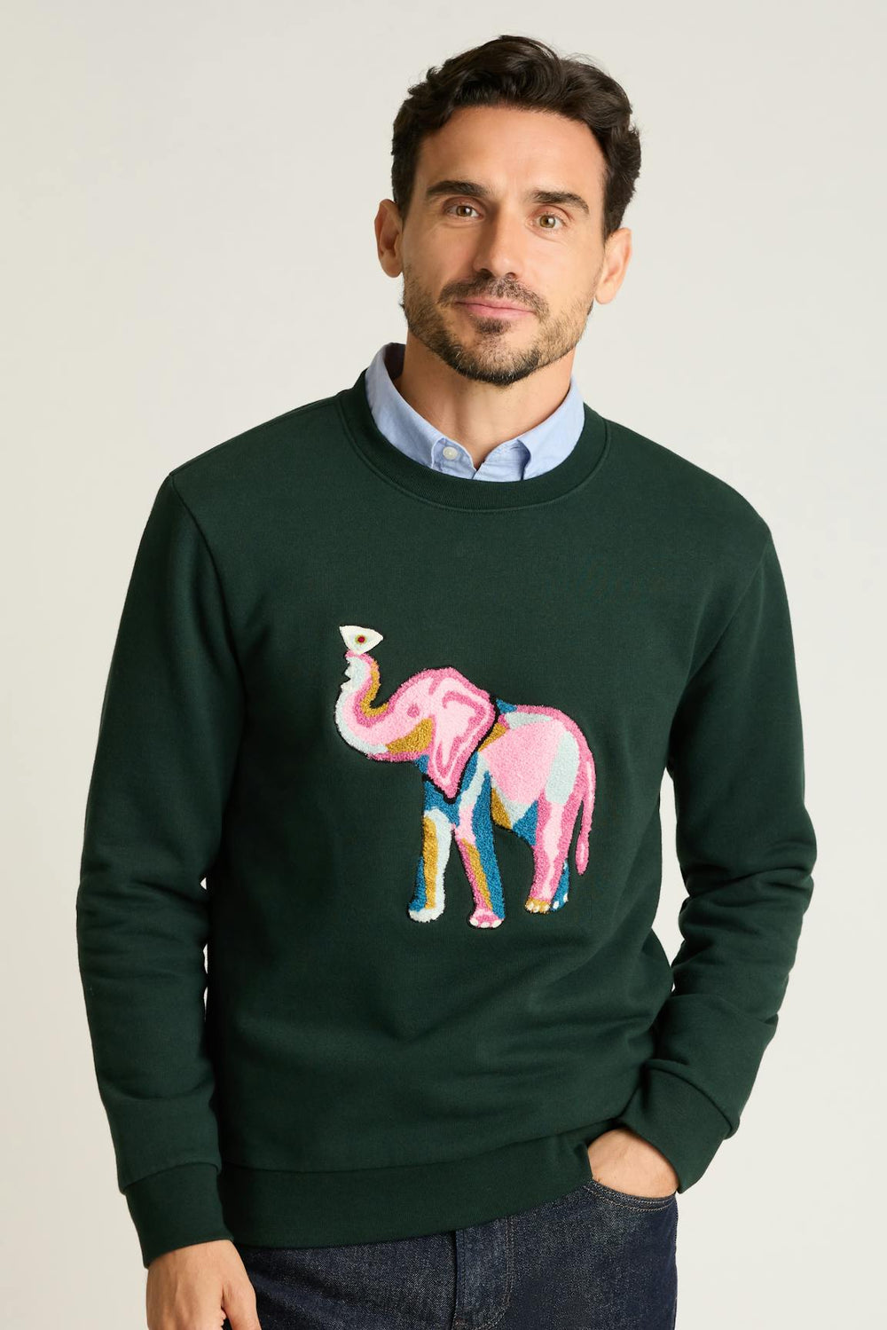 Critter Supersoft Fleece Crew / Bonobos On Sale