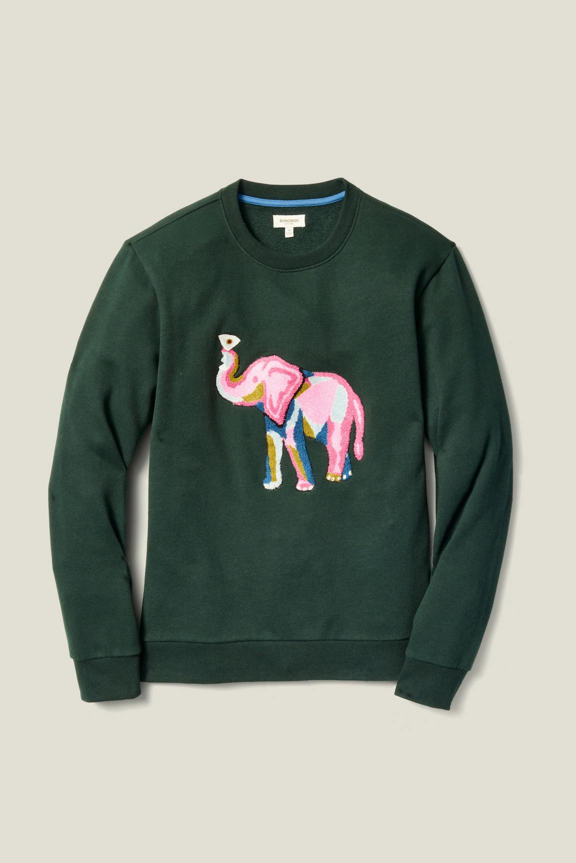 Critter Supersoft Fleece Crew / Bonobos On Sale