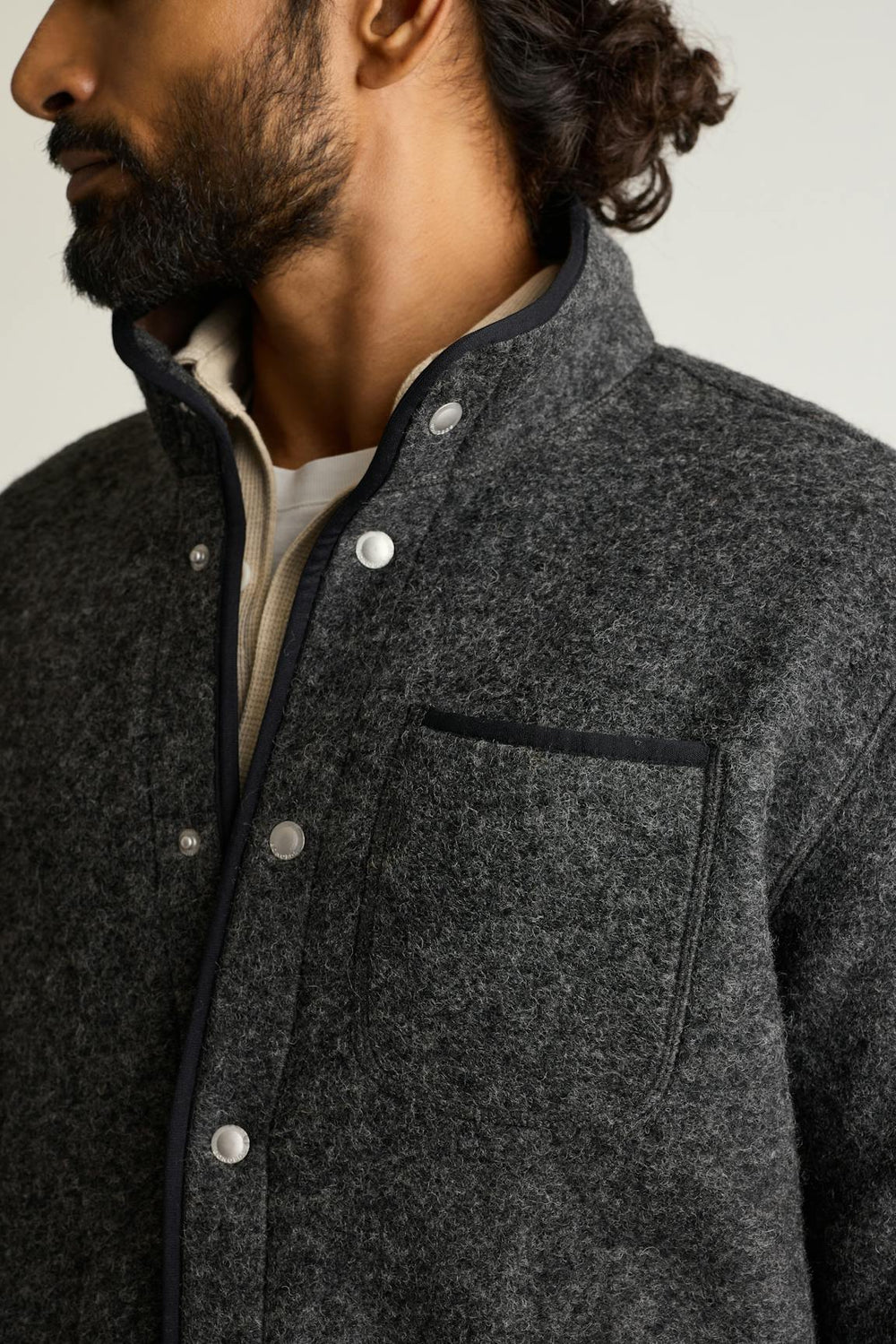 Italian Wool Fleece Jacket / Bonobos Discount