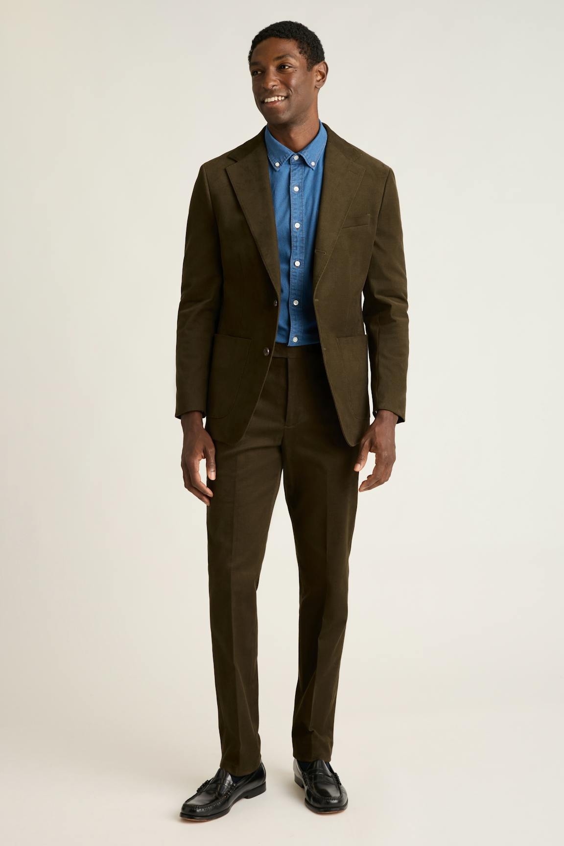 Jetsetter Italian Brushed Cotton Blazer / Bonobos Discount