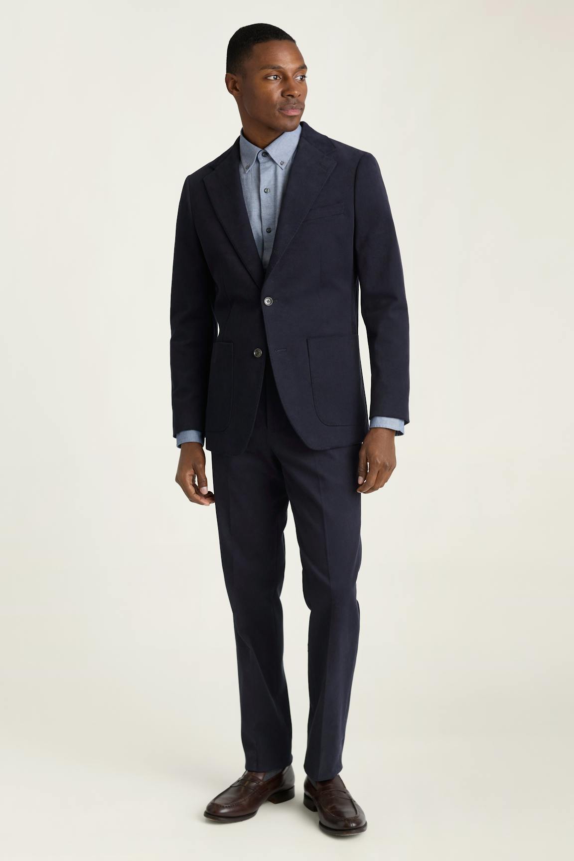 Jetsetter Italian Brushed Cotton Blazer / Bonobos Outlet