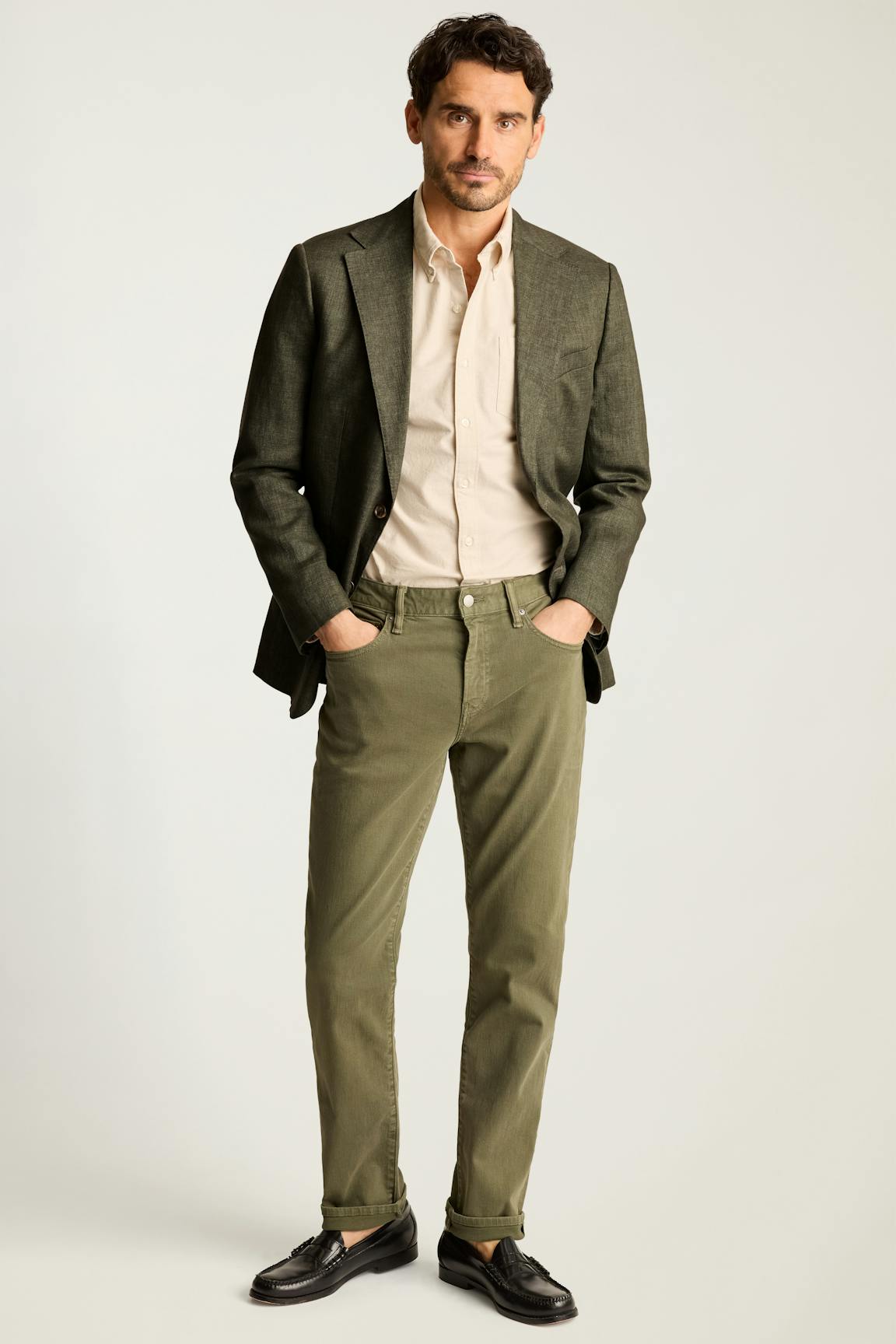 Jetsetter Italian Linen Blazer / Bonobos On Sale