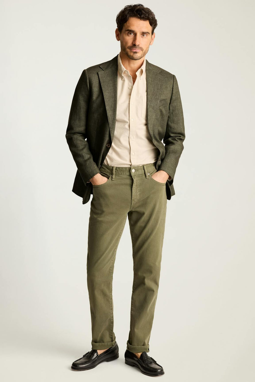 Jetsetter Italian Linen Blazer / Bonobos On Sale