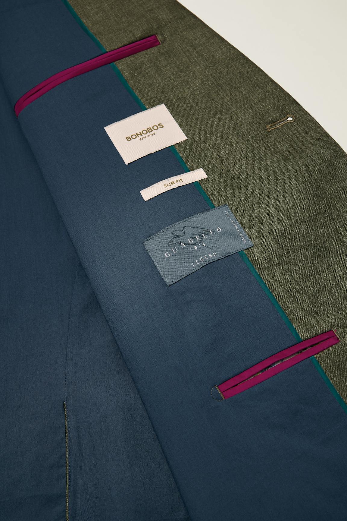 Jetsetter Italian Linen Blazer / Bonobos On Sale