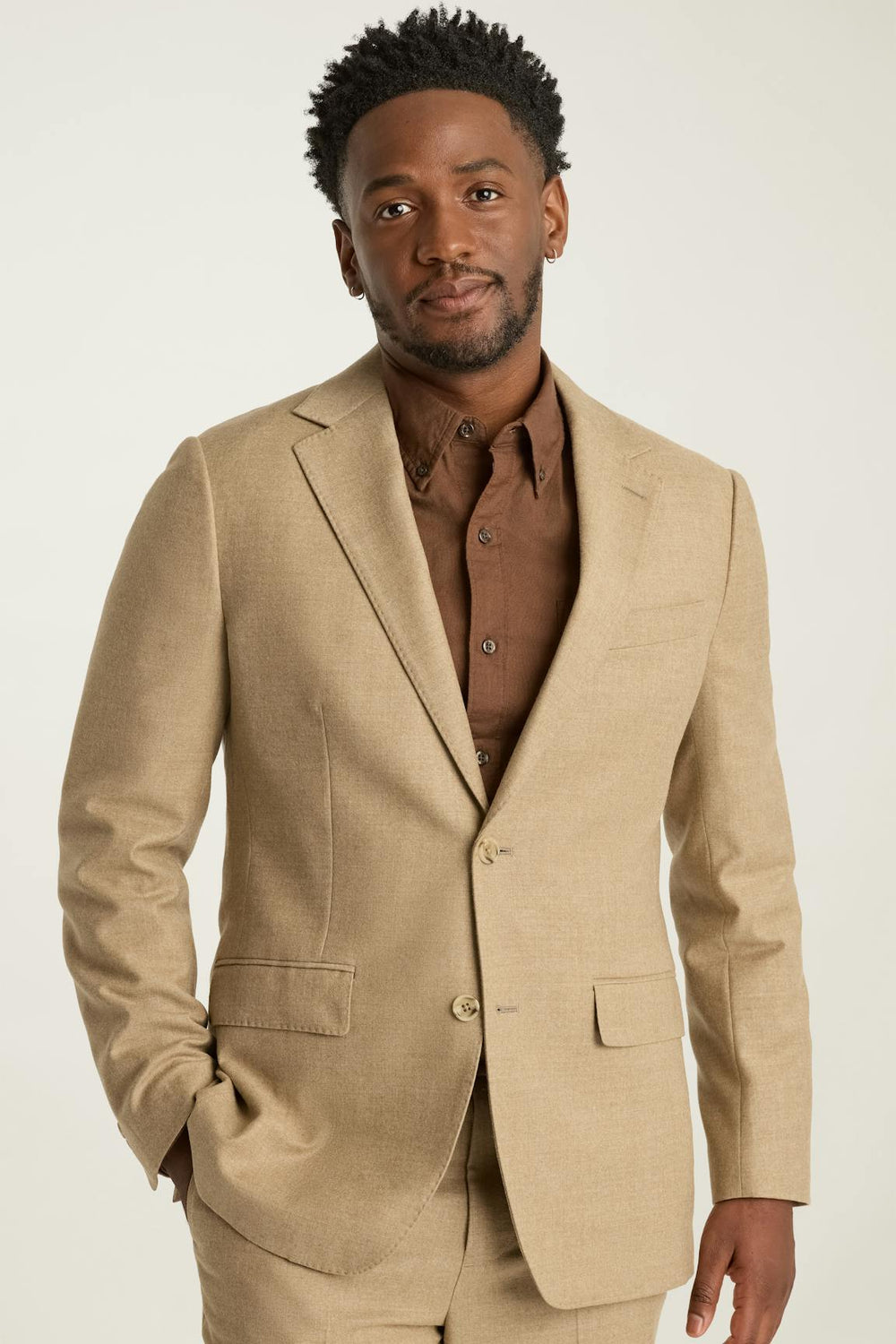 Jetsetter Italian Brushed Wool Blazer / Bonobos Discount