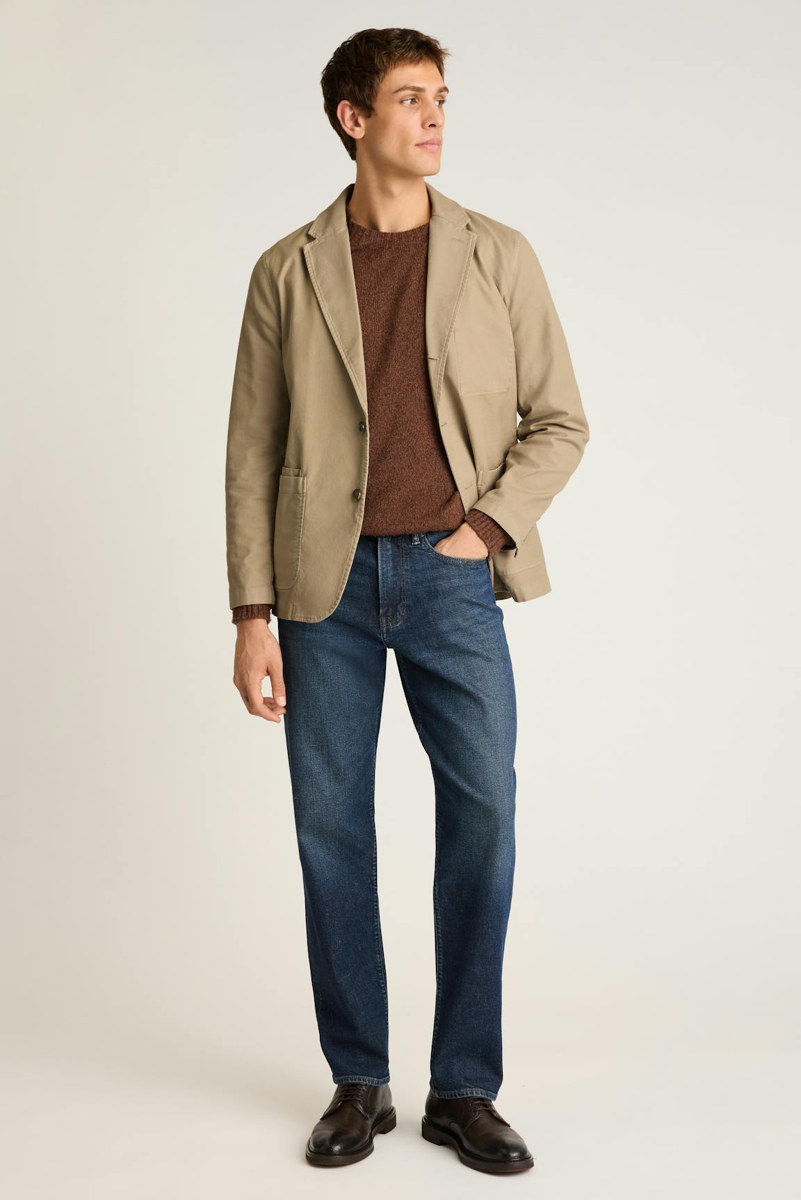 Jetsetter Washed Cotton Blazer / Bonobos On Sale