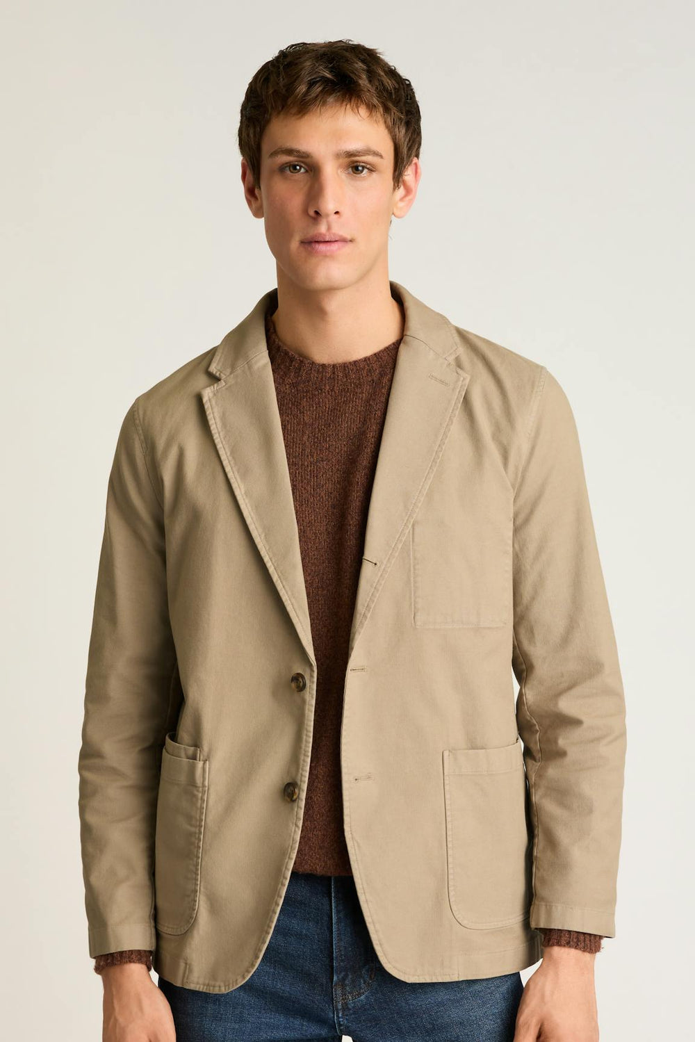 Jetsetter Washed Cotton Blazer / Bonobos On Sale