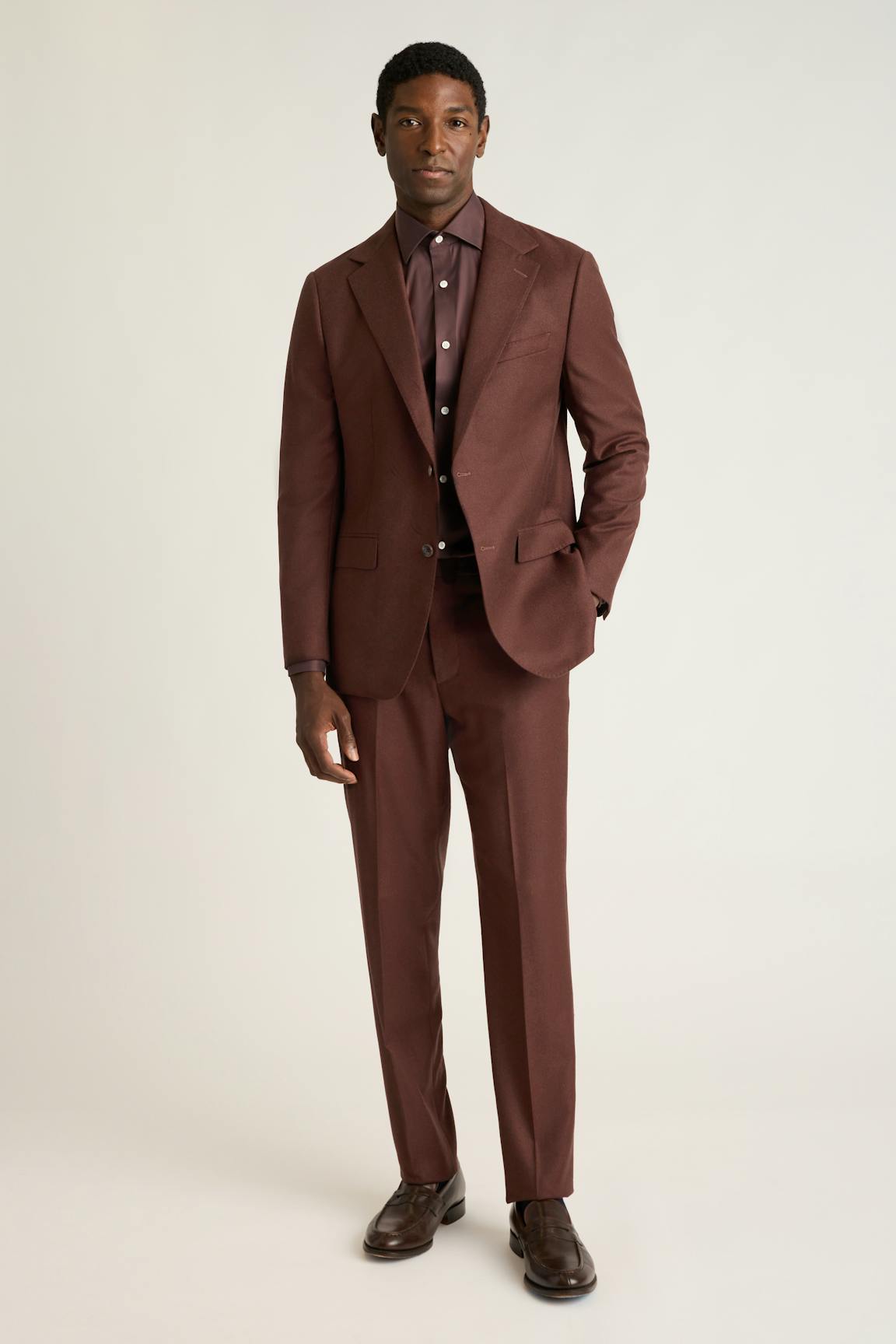 Jetsetter Italian Brushed Wool Blazer / Bonobos
