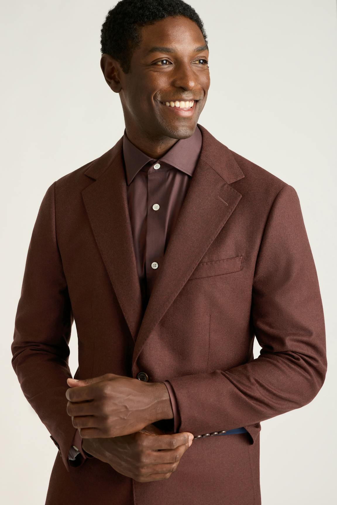 Jetsetter Italian Brushed Wool Blazer / Bonobos