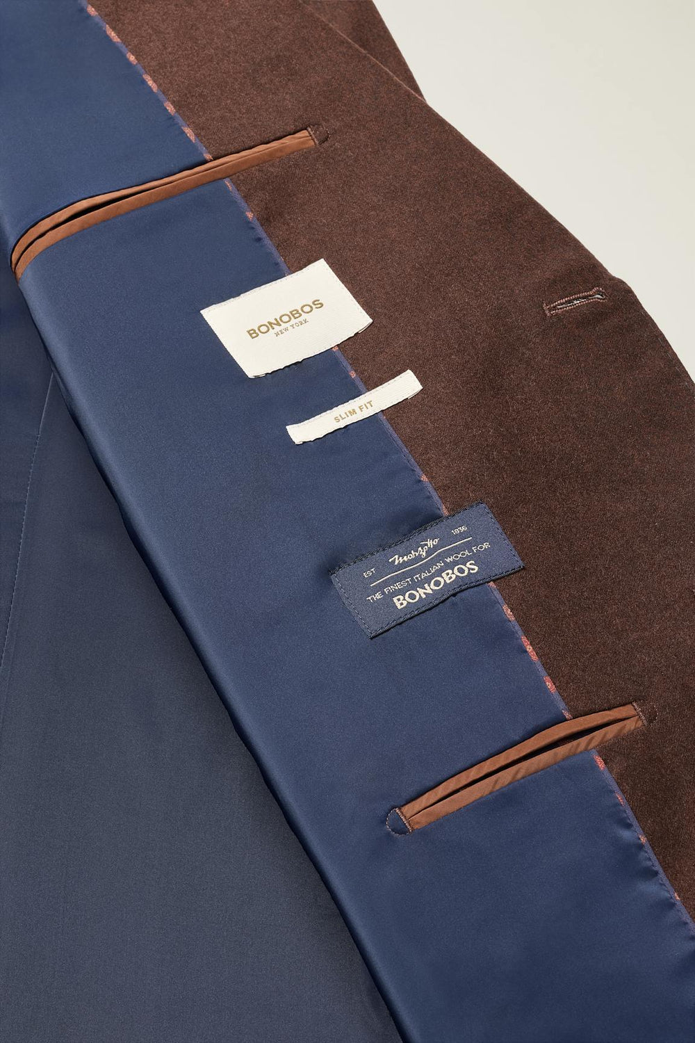 Jetsetter Italian Brushed Wool Blazer / Bonobos