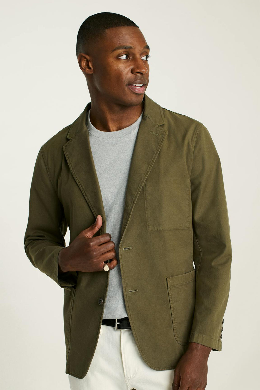 Jetsetter Washed Cotton Blazer / Bonobos Outlet