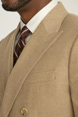Jetsetter Italian Flannel Double Breasted Blazer / Bonobos For Sale