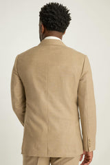 Jetsetter Italian Flannel Double Breasted Blazer / Bonobos For Sale