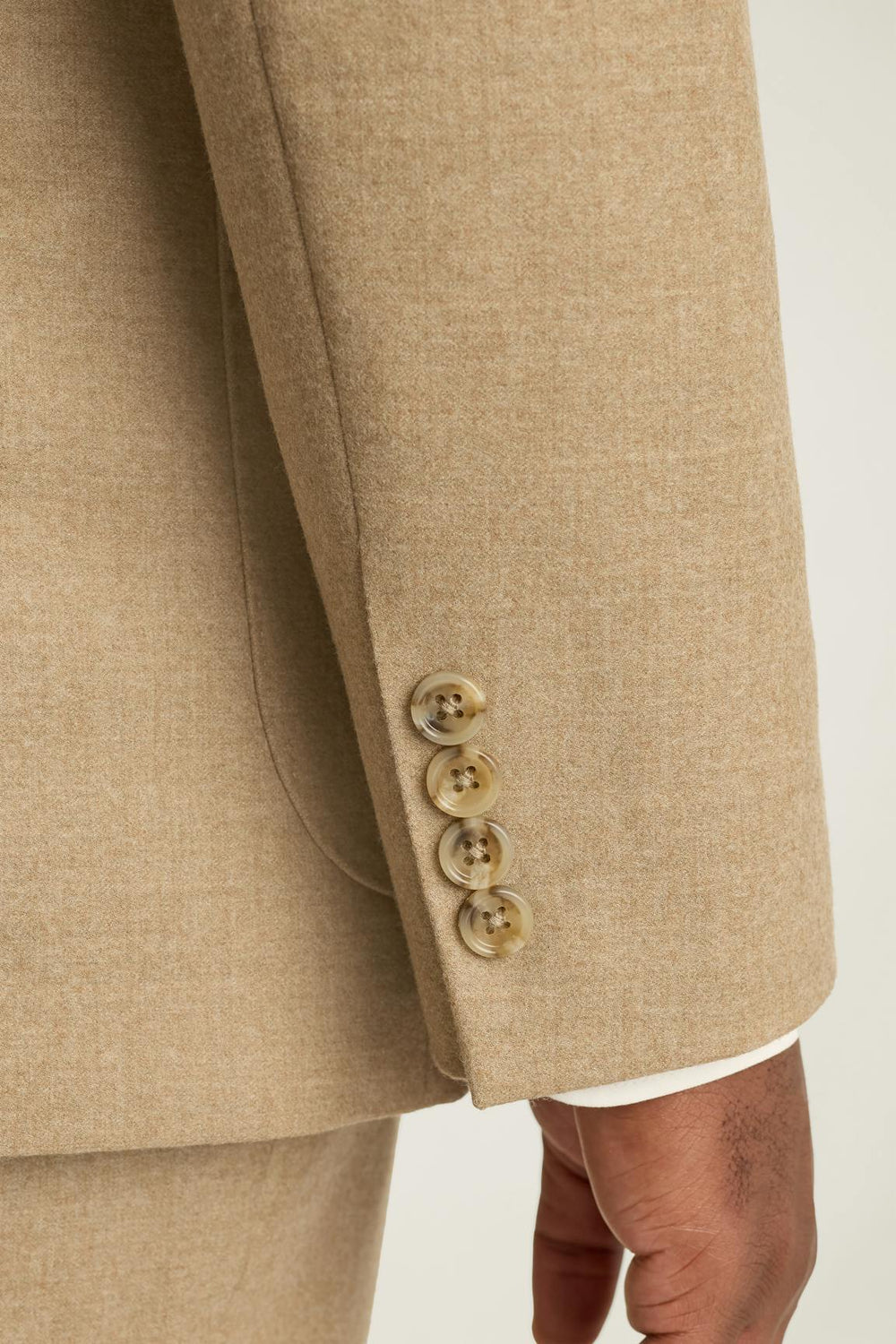 Jetsetter Italian Flannel Double Breasted Blazer / Bonobos For Sale