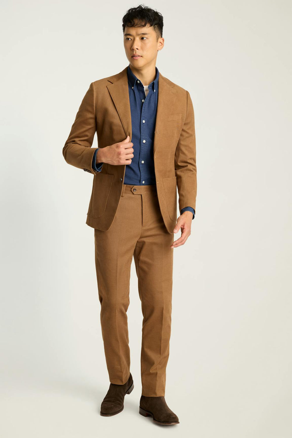 Jetsetter Italian Brushed Cotton Blazer / Bonobos On Sale