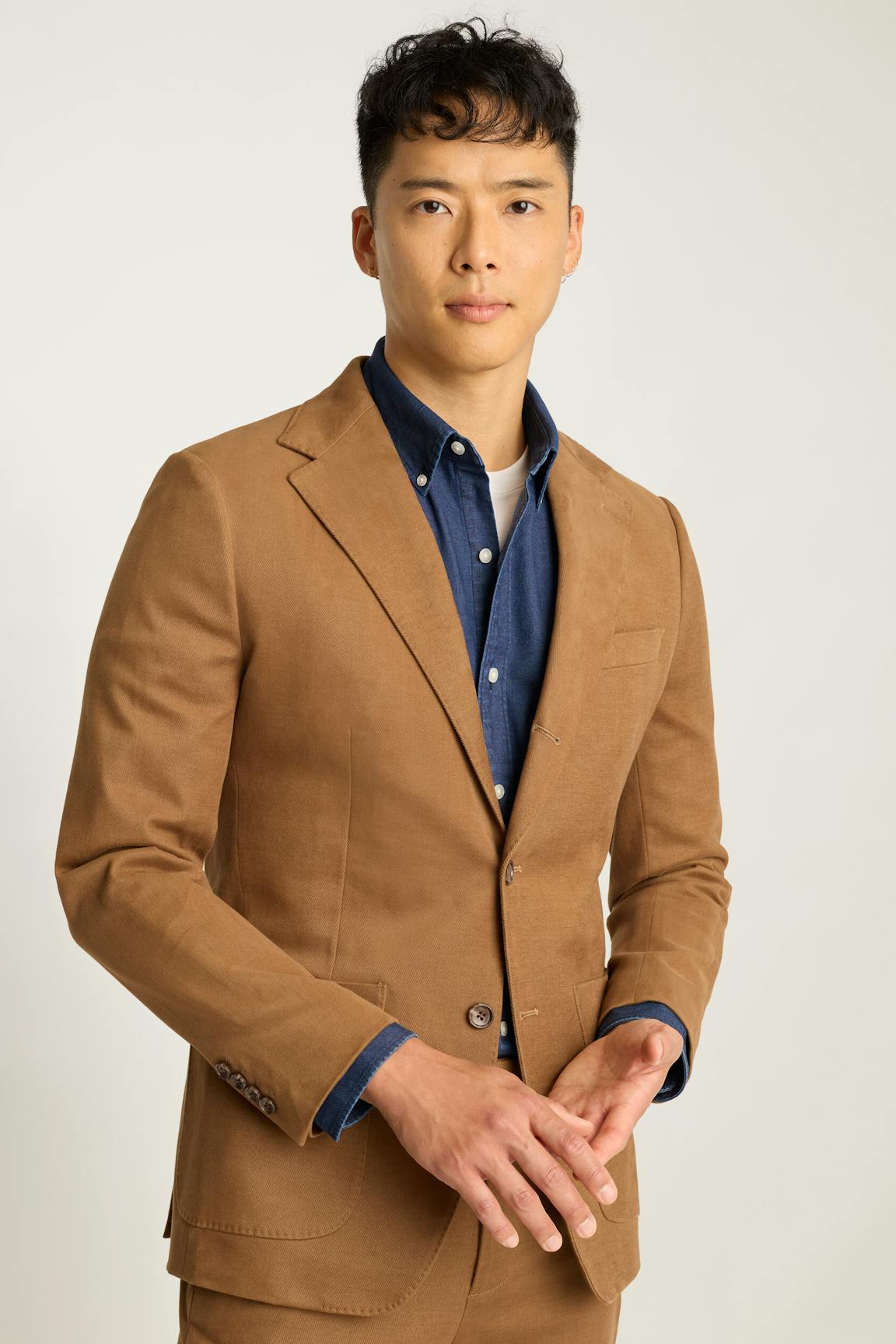Jetsetter Italian Brushed Cotton Blazer / Bonobos On Sale
