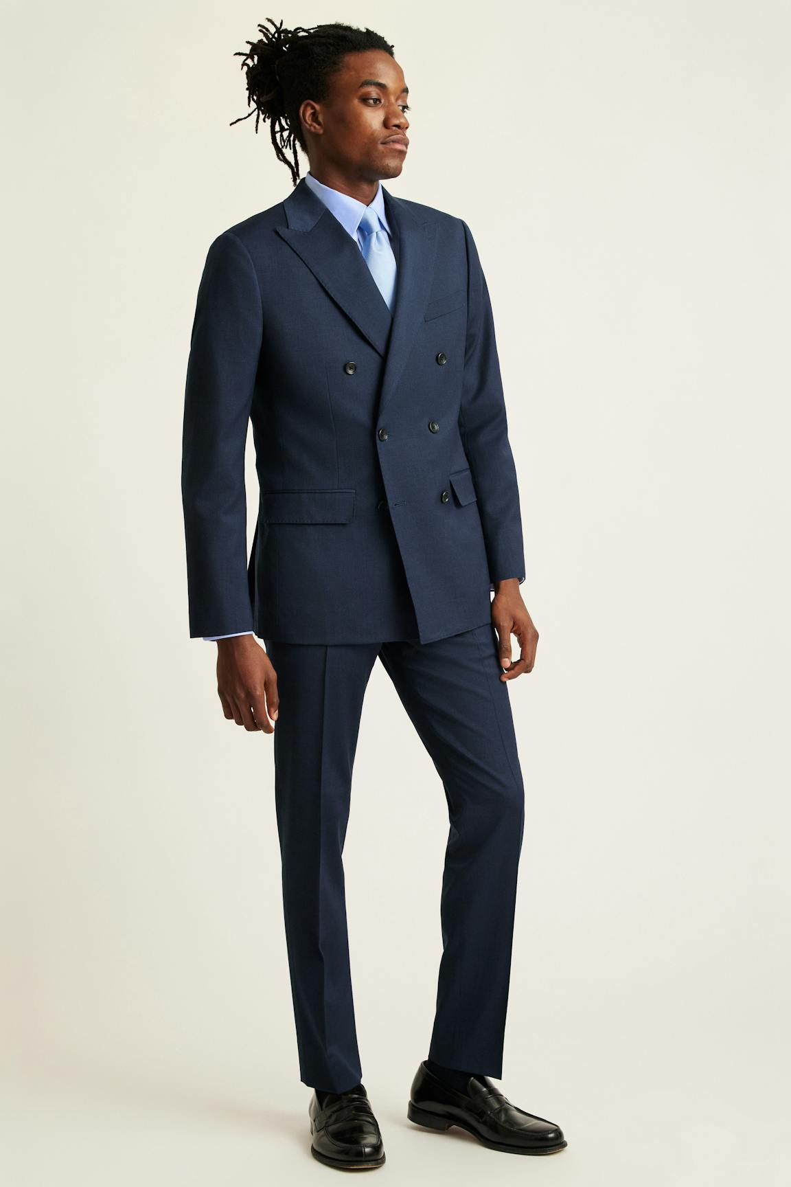 Jetsetter Wool Double Breasted Blazer / Bonobos