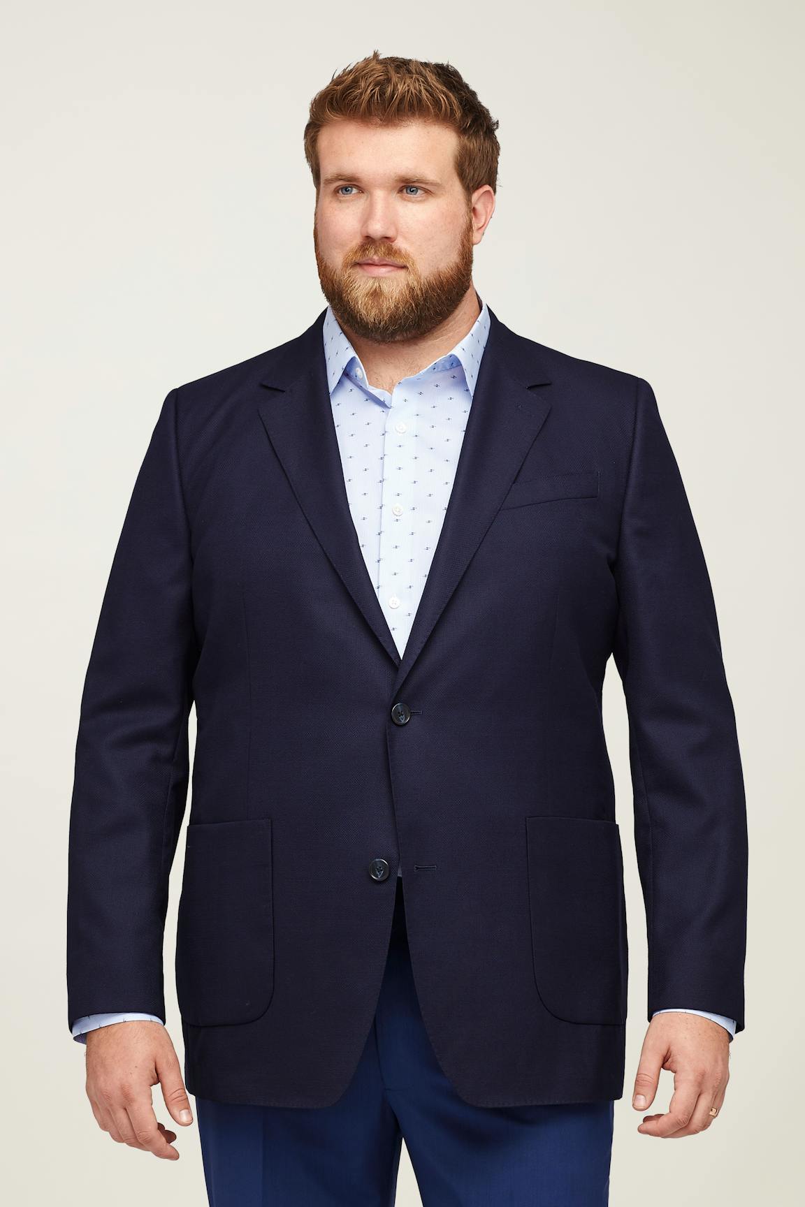 Unconstructed Italian Wool Blazer Extended Sizes / Bonobos Discount