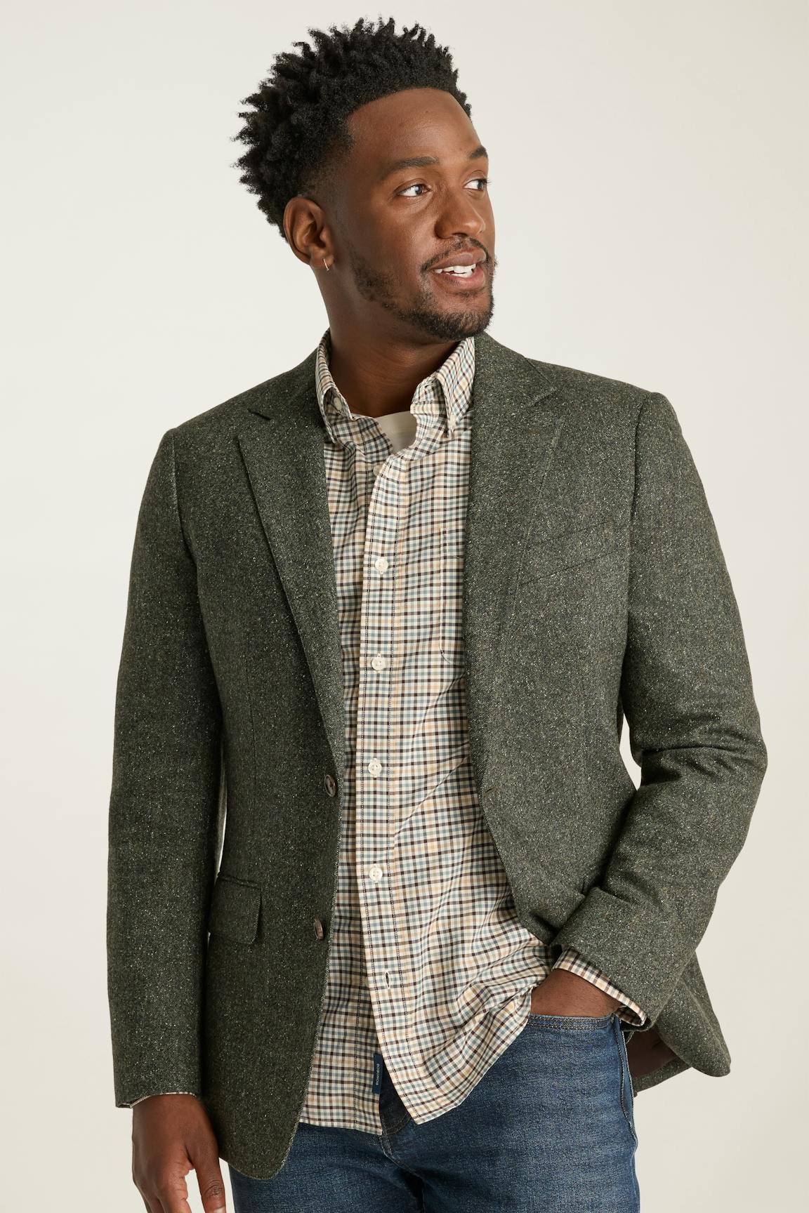 Jetsetter Italian Wool Blazer / Bonobos On Sale