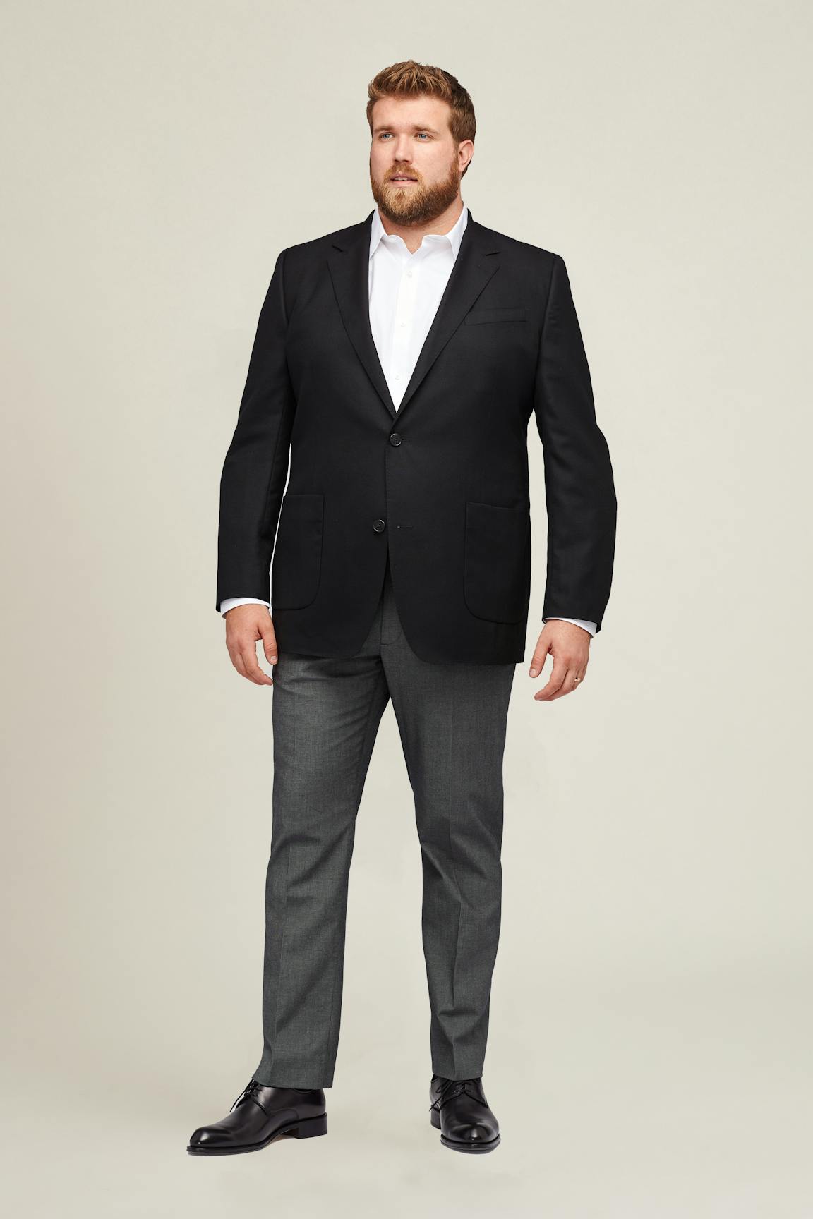 Unconstructed Italian Wool Blazer Extended Sizes / Bonobos