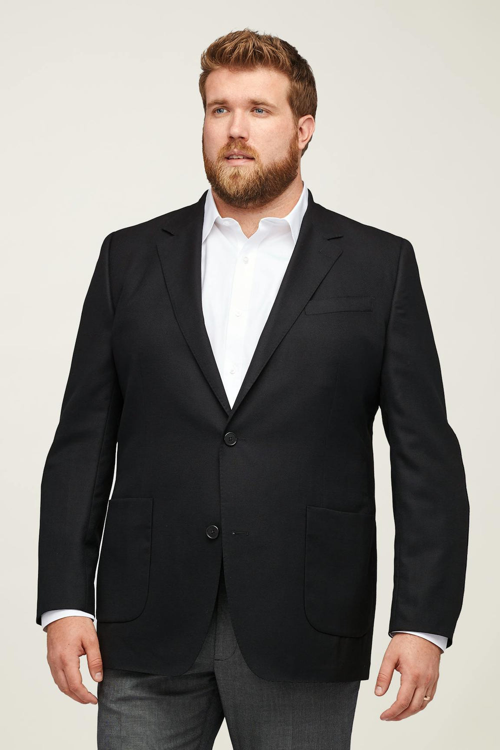 Unconstructed Italian Wool Blazer Extended Sizes / Bonobos