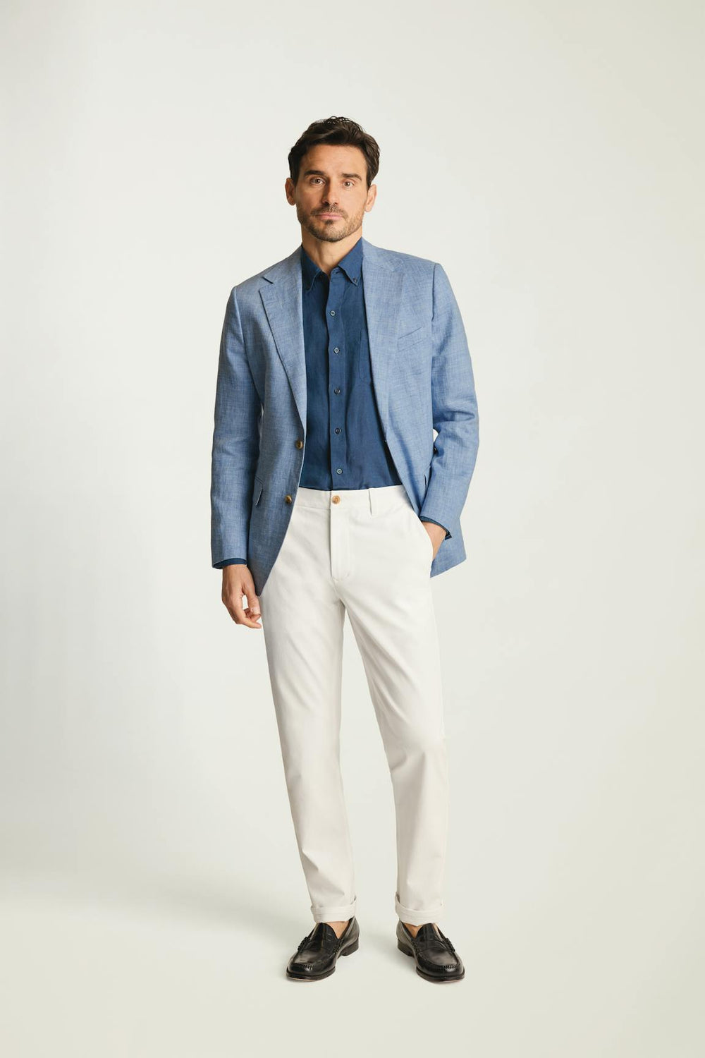 Jetsetter Italian Linen Blazer / Bonobos On Sale