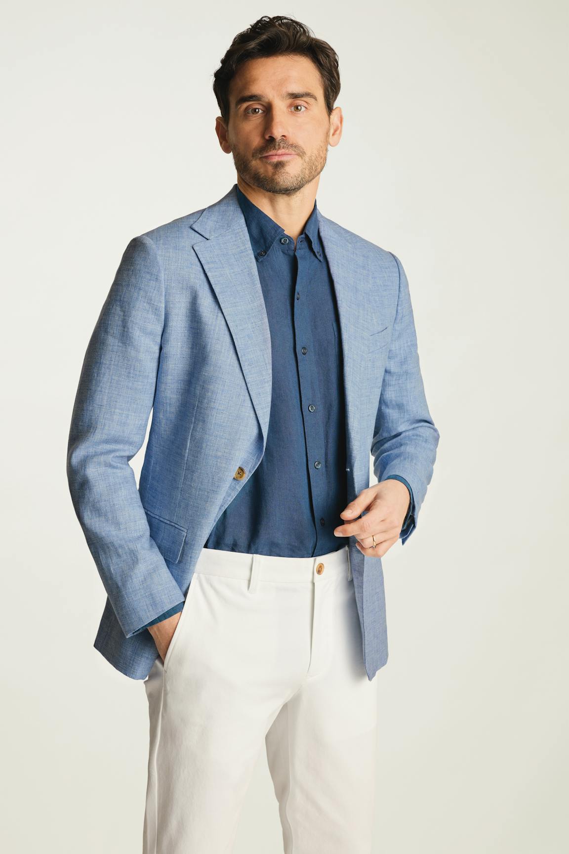 Jetsetter Italian Linen Blazer / Bonobos On Sale
