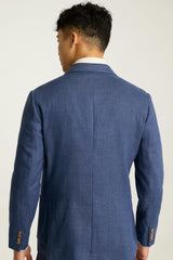 Jetsetter Italian Linen Double Breasted Blazer / Bonobos For Sale