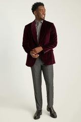 Jetsetter Italian Velvet Blazer / Bonobos