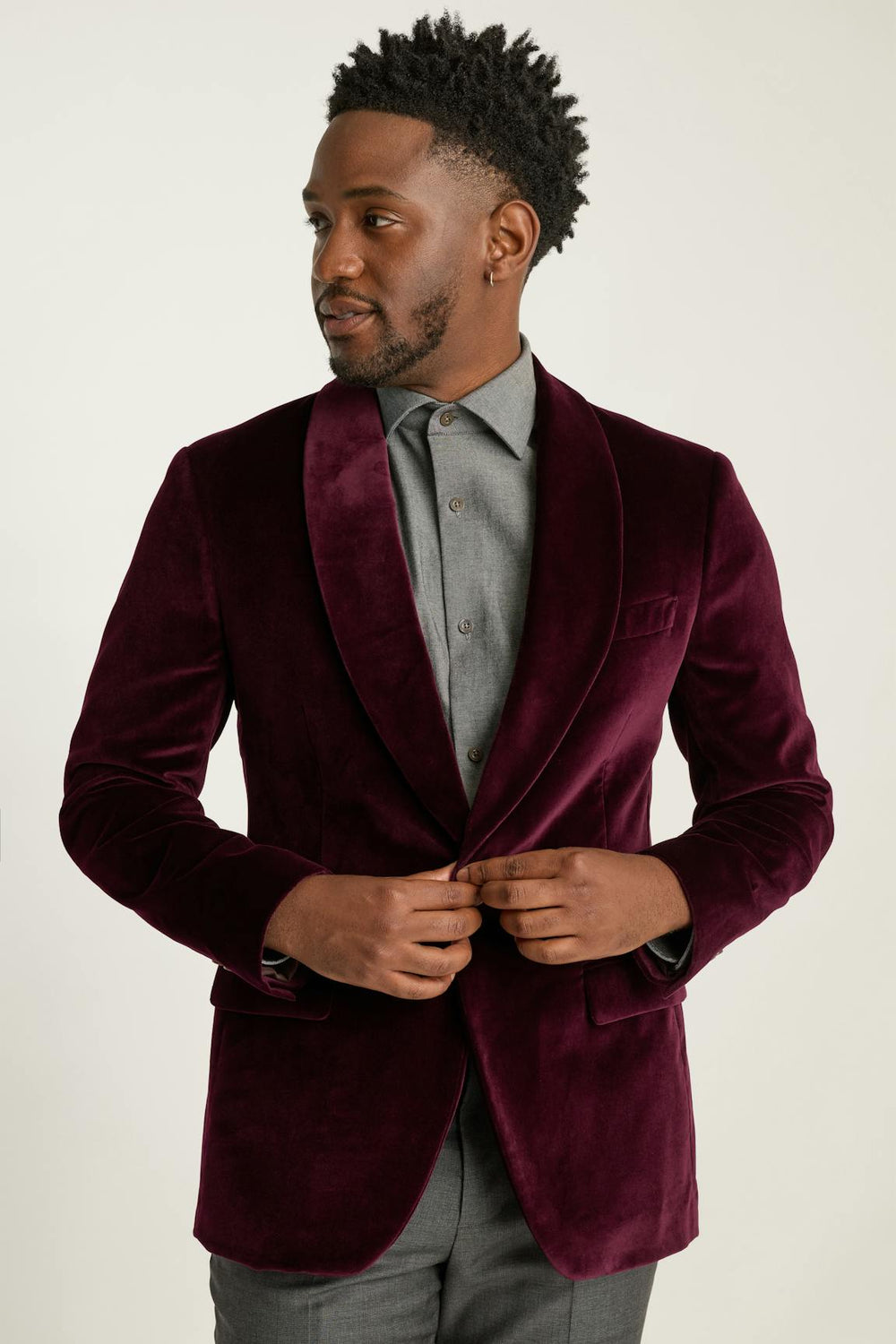 Jetsetter Italian Velvet Blazer / Bonobos