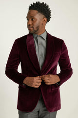 Jetsetter Italian Velvet Blazer / Bonobos