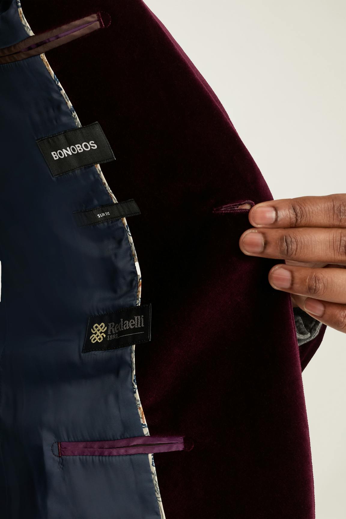 Jetsetter Italian Velvet Blazer / Bonobos