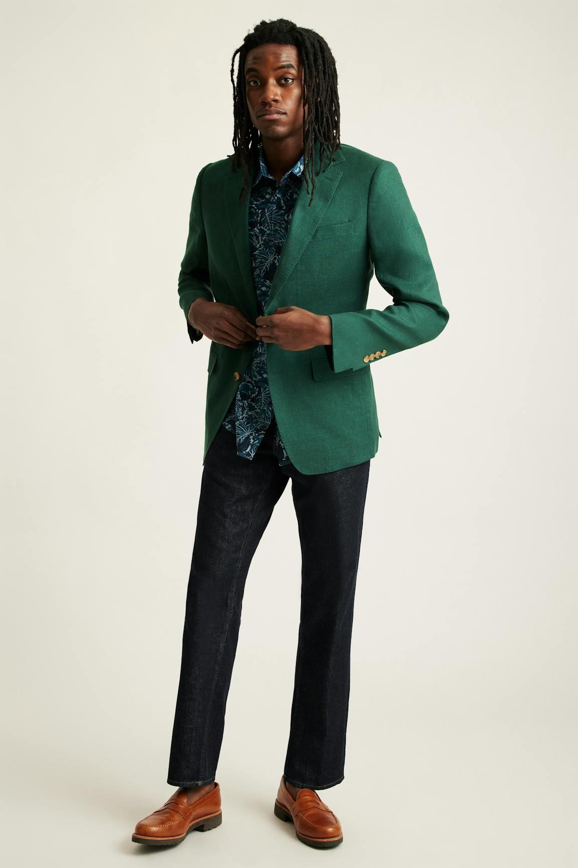 Jetsetter Italian Linen Blazer / Bonobos Outlet