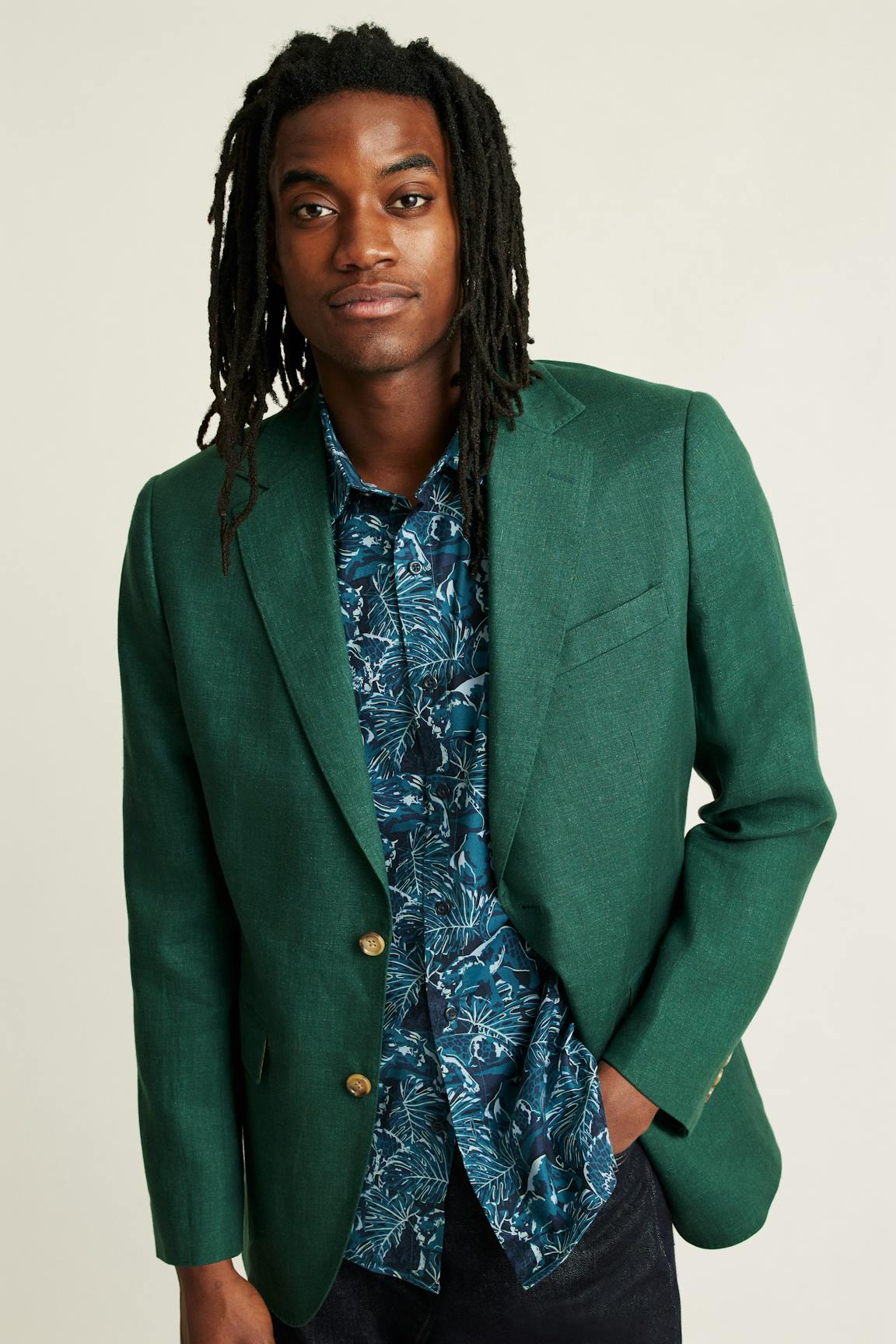 Jetsetter Italian Linen Blazer / Bonobos Outlet
