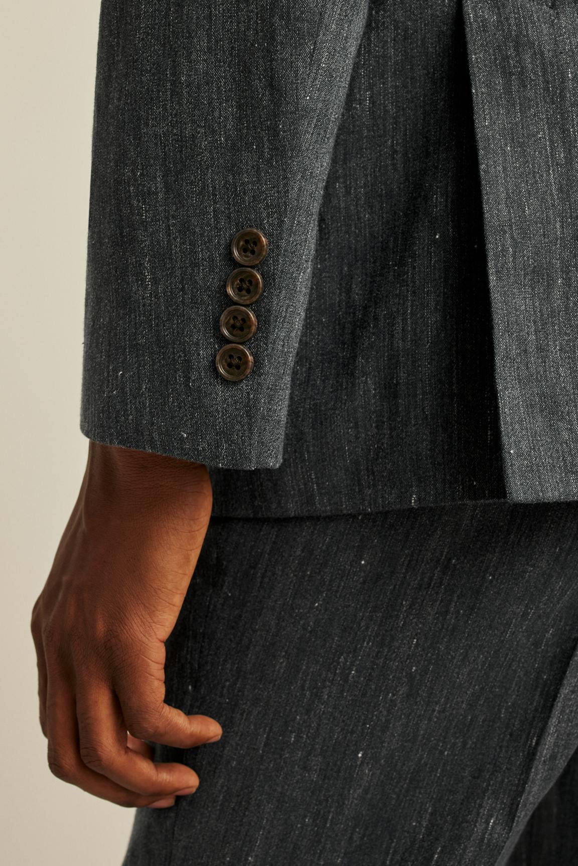 Italian Stretch Linen Suit Jacket / Bonobos For Sale