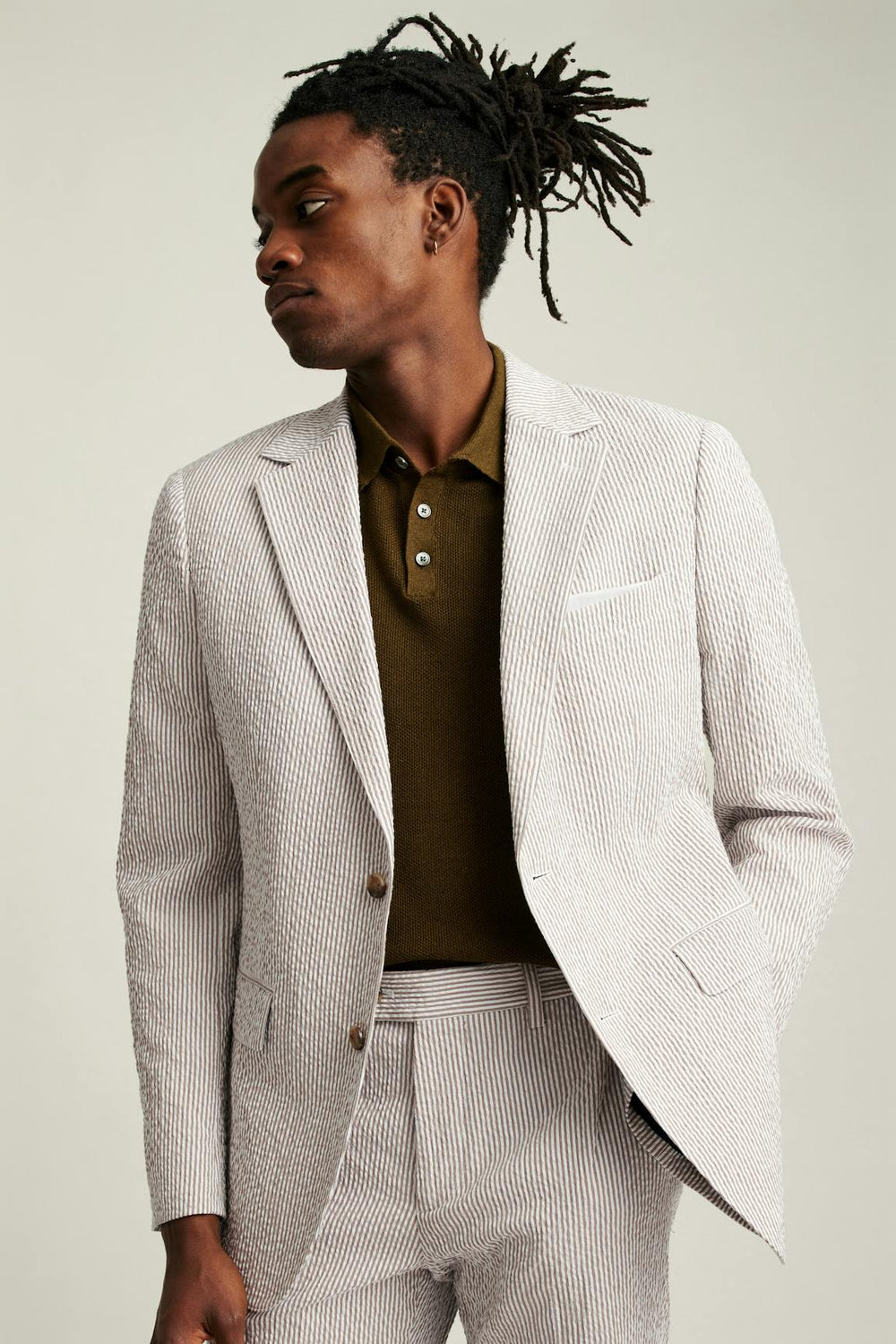 Jetsetter Italian Seersucker Blazer / Bonobos For Sale