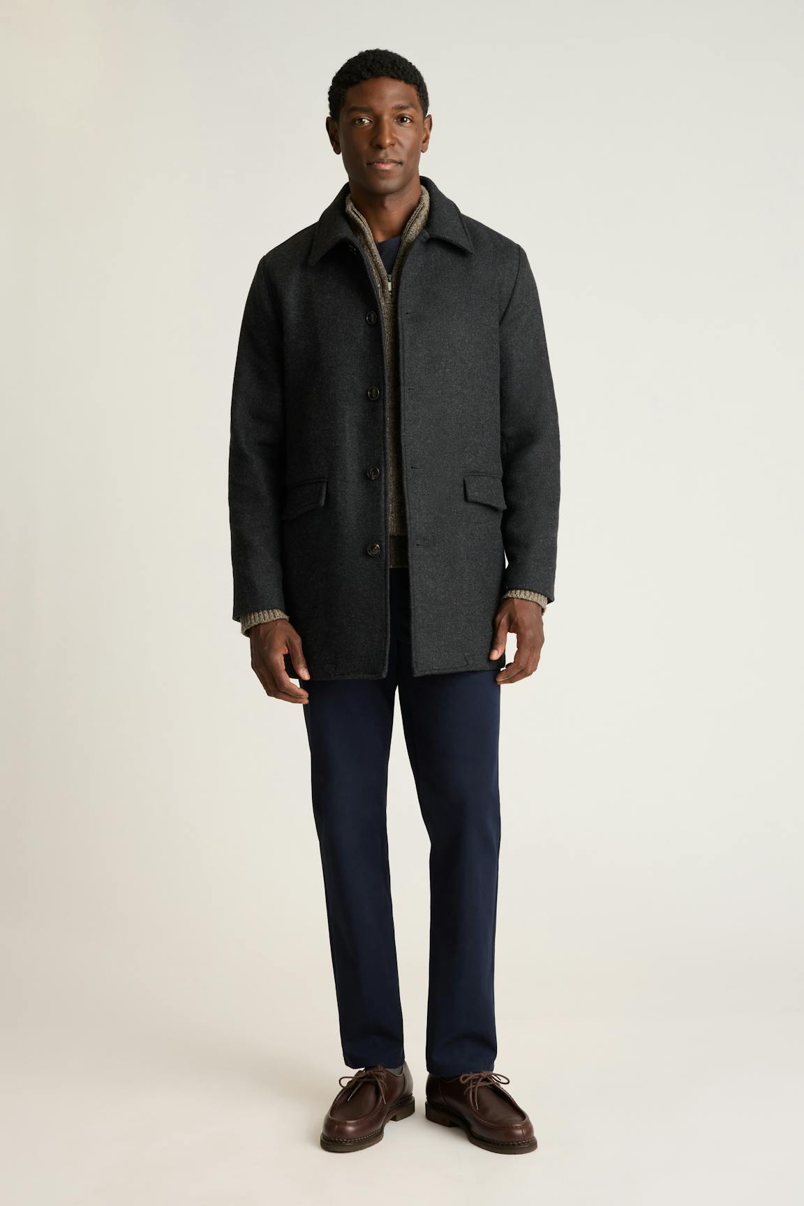 The Italian Wool Car Coat / Bonobos On Sale