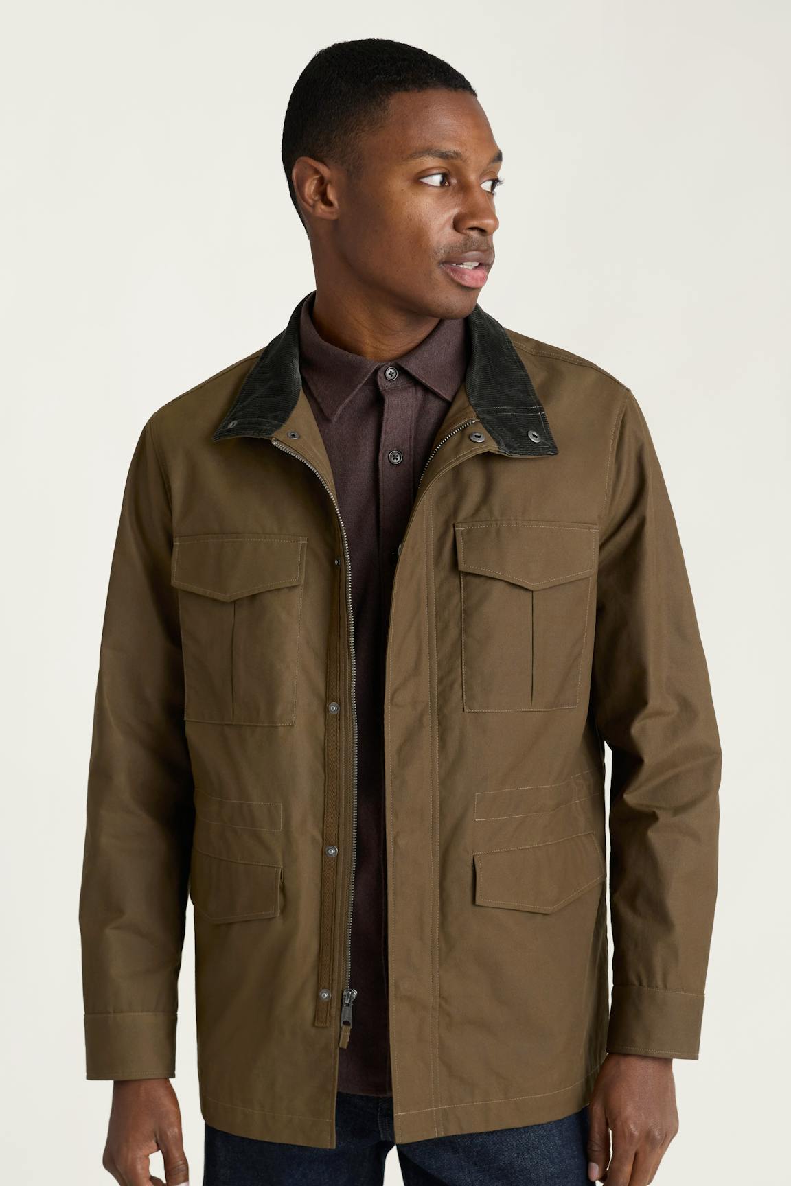 The British Waxed Field Jacket / Bonobos On Sale