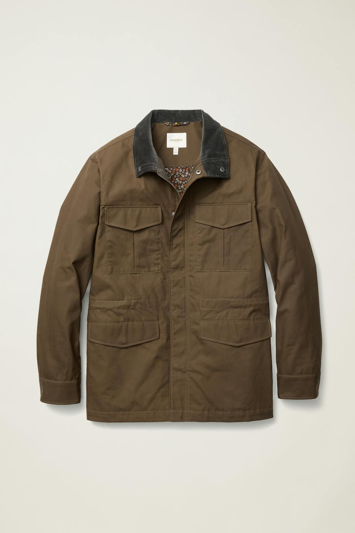 The British Waxed Field Jacket / Bonobos On Sale