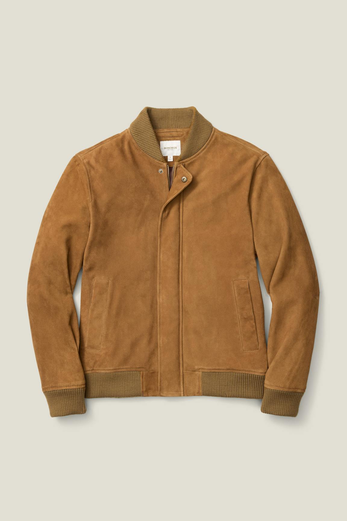 The Suede Bomber Jacket / Bonobos us