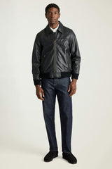 The Bowery Leather Bomber / Bonobos For Sale