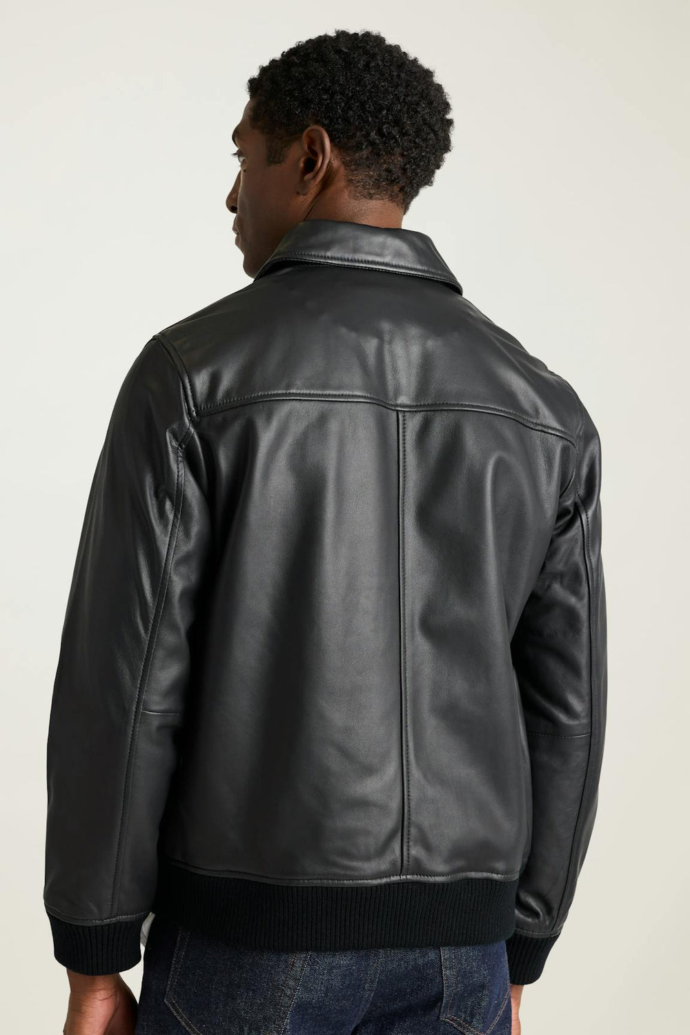 The Bowery Leather Bomber / Bonobos For Sale