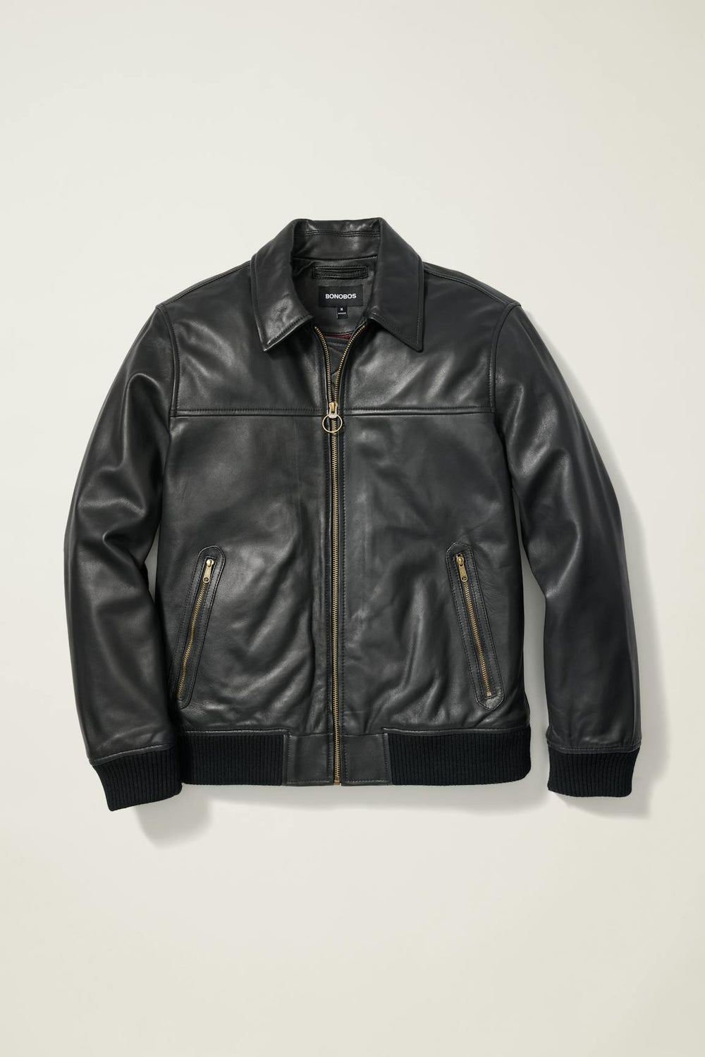 The Bowery Leather Bomber / Bonobos For Sale
