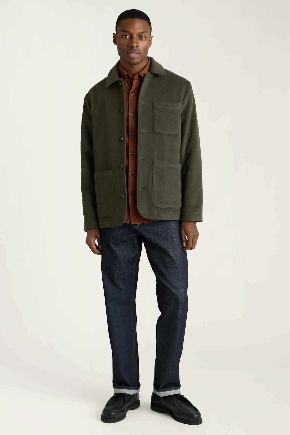 Wool Cashmere Chore Jacket / Bonobos