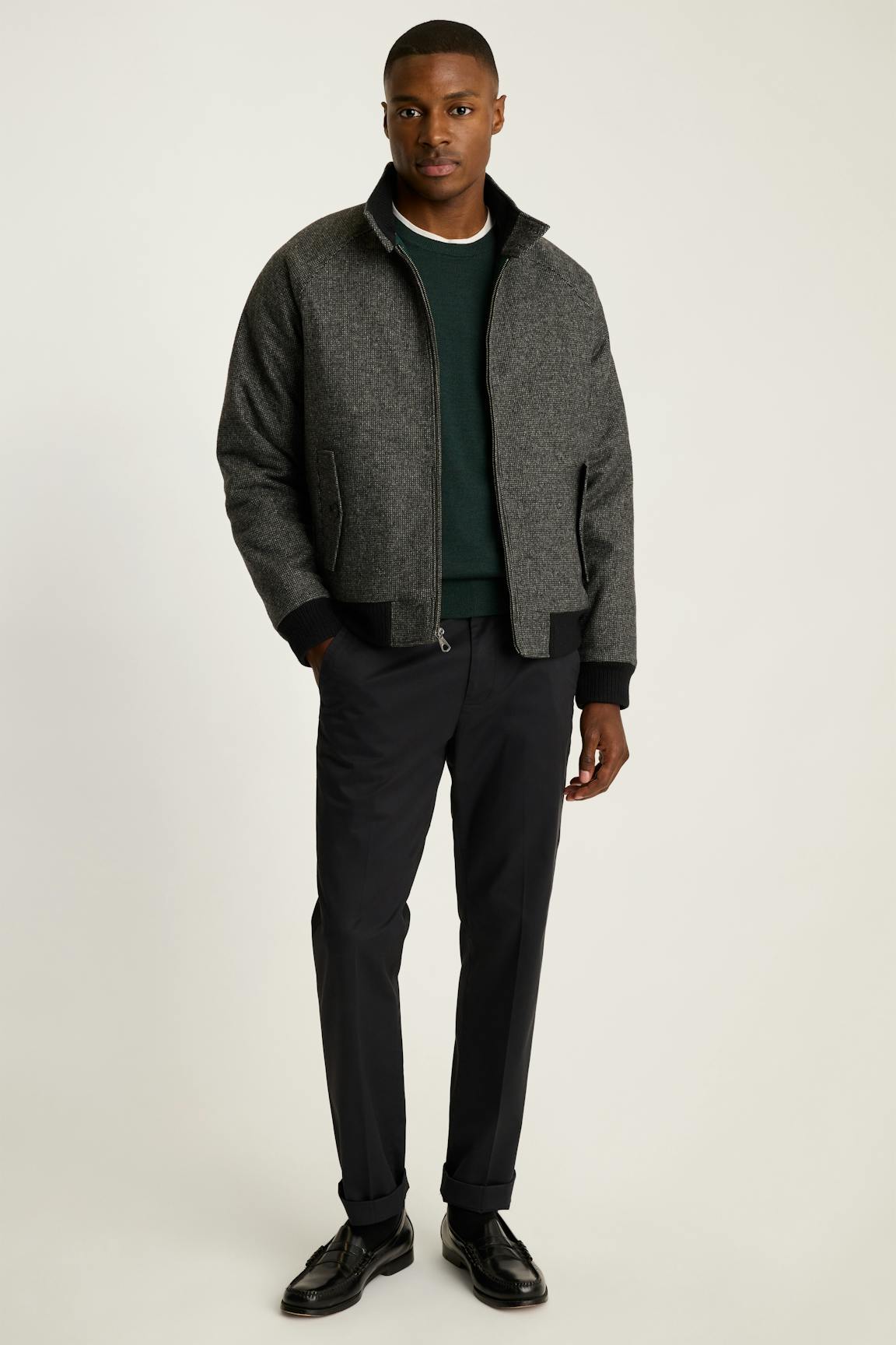 The Italian Wool Harrington Jacket / Bonobos us